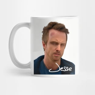 Breaking Bad - Jesse signed portrait Mug